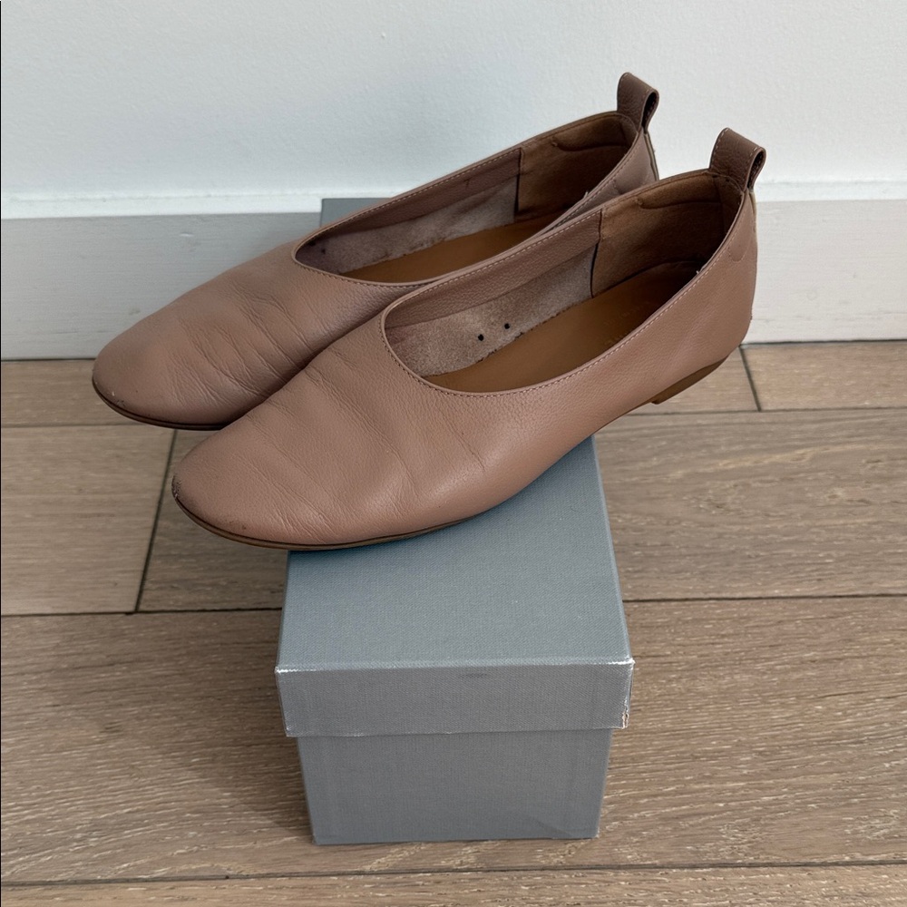 Everlane The Day Glove, Tan Leather, Women’s 7